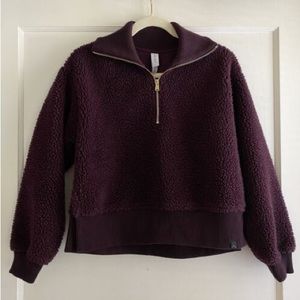 Varley Daphne Fleece Pullover, Fig